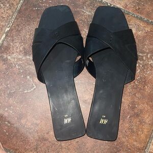 Black sandals